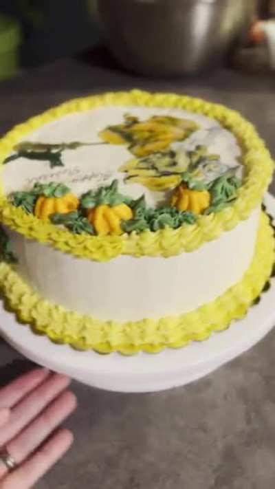 Made a cake for my mom