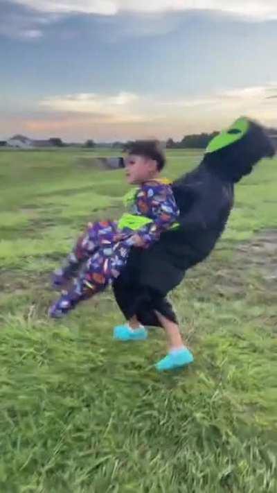 That child deserves an Oscar!