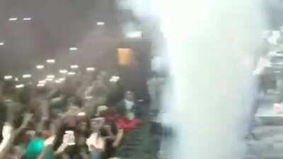 Juice performing X at his concert I went to on halloween in 2018