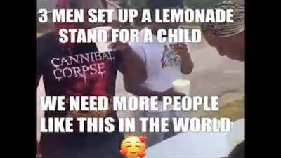 holesome generousity 😇😇