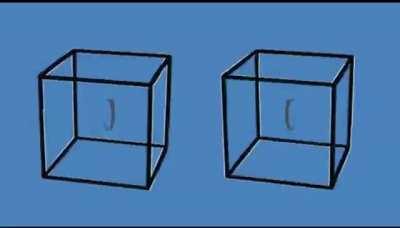 These cubes aren't moving