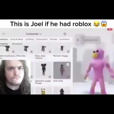 Damn can't believe i missed this epic roblox stream from Joel
