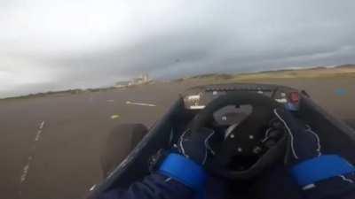 Really drove the wheels off the car