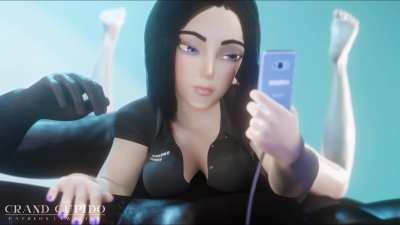 Sam Blowjob Commission Black Fucked in Mouth [Samsung] (Grand Cupido)