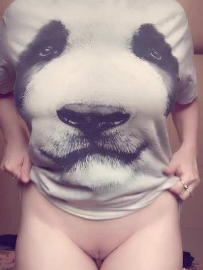 Camouflaging these big tits isn't easy but I think I've succeeded ?