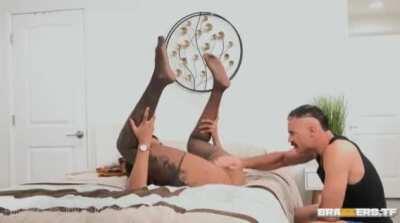 Trying On Pantyhose Halle Hayes