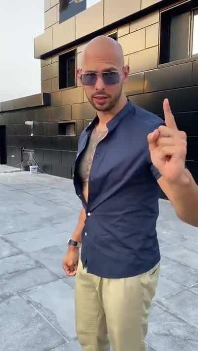 Andrew! What are you trying to tell us brah?