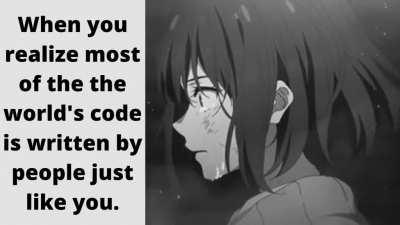 It's all spaghetti code? Always has been.