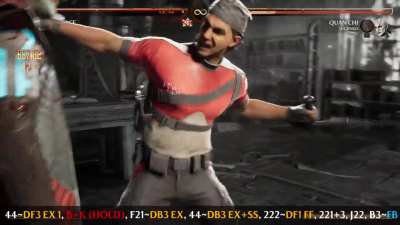 Recently saw a Ghostface/Stryker kombo posted on the main sub (61% for 3 bar full kameo). So I decided to improve upon it with a 70% kombo.