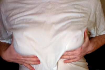 filming this got me so wet and I'm not talking about my t shirt