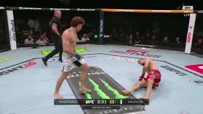 Quillan Salkilld Head Kick KO in the 1st Round!!