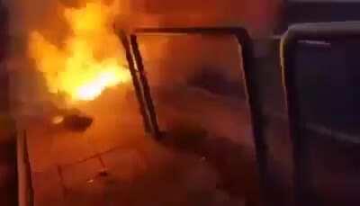 Как горят Li ion аккумуляторы