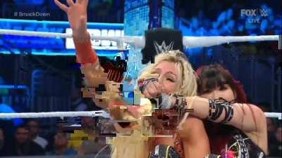 On WWE SmackDown: Charlotte Flair vs Iyo Sky