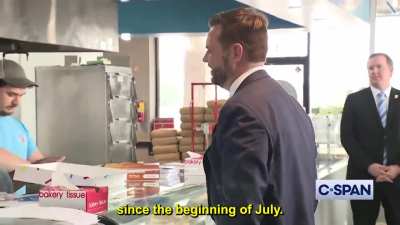 by JD Vance to go on a charm offensive -with zero charm