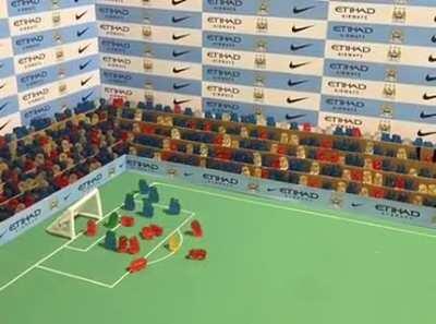 My friend re-created Aguero’s goal vs QPR.. with gummy bears. Enjoy 🤣 (IG: max_martine)