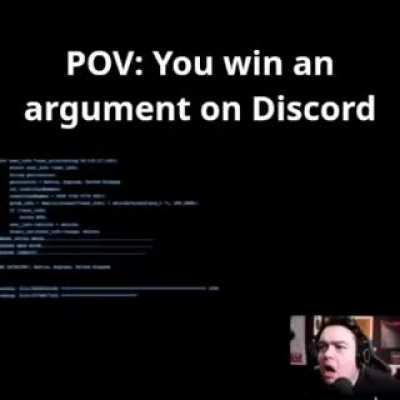 You should watch the stream NOW!