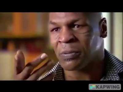 Mike Tyson in a intense interview, speaking on the death of his daughter, tells reporter that he needs to leave