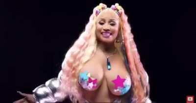 Every part Nicki is in of the Trollz music video.