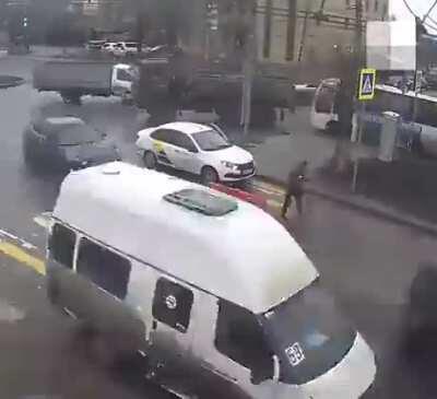 To secure the dangerous part of the road