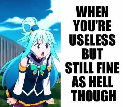 Water has never been this thicc until she arrived