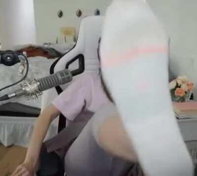 Pokimane In Socks