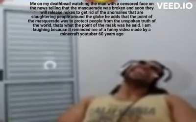 thats what the point of the mask is