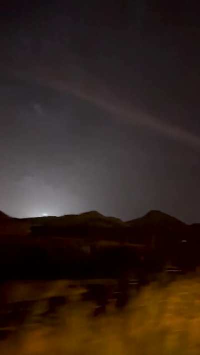 Severe popcorn thunderstorms over the Dutch province of Drenthe.