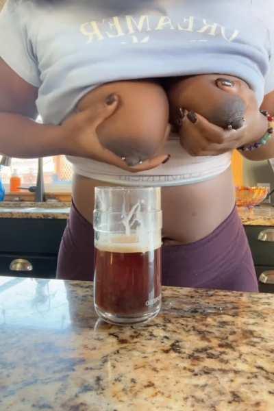 I love using my own milk for my coffee 😉