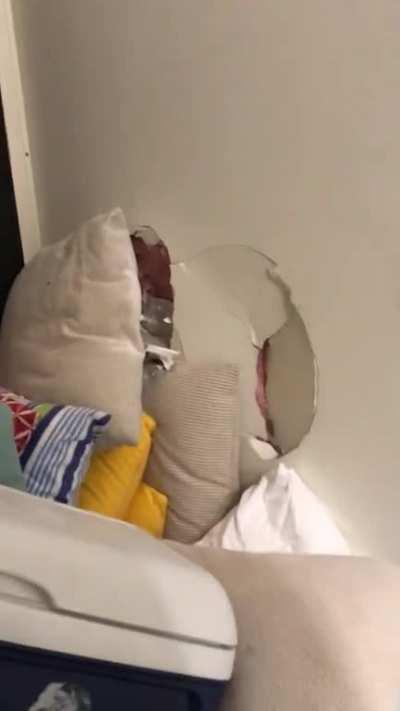 This was the guy on the backs wedding night! Can’t confirm, still married.