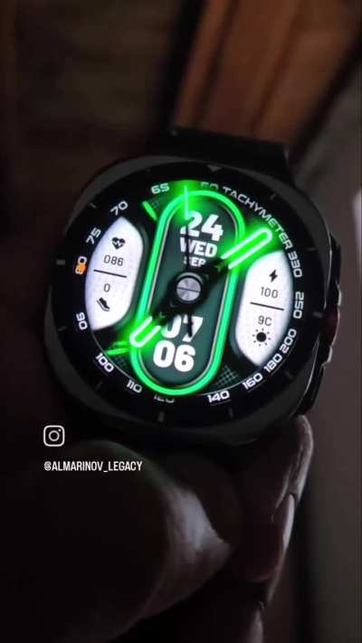 TUTTO Remastered watch face available on Facer