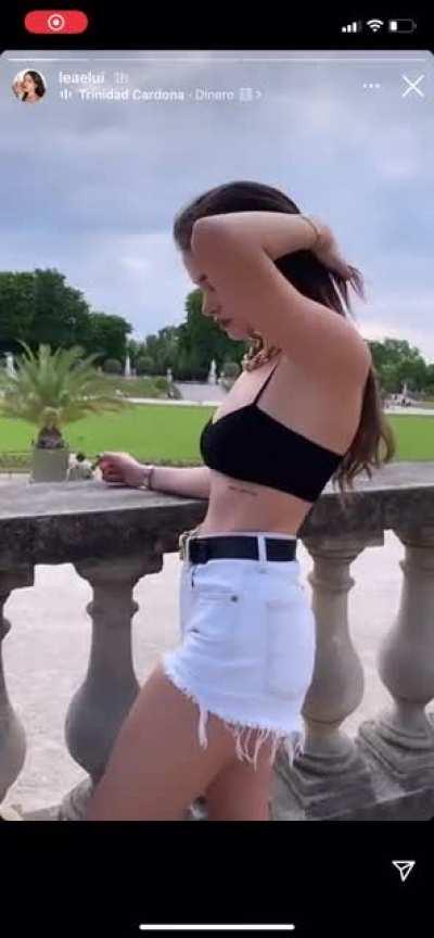 🍑 on her ig story