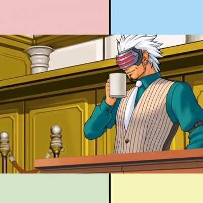 High effort political Ace Attorney meme