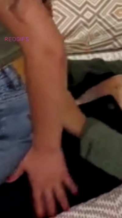 Me and bestie grinding before we leave for college