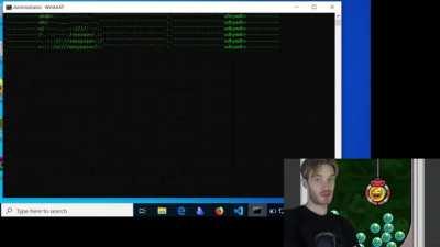 Tuber Simulator but it's in command prompt (this is my first post sorry if it's bad)