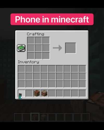 Minecraft Realistic Phone