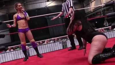 Lana Austin (Wrestling Society UK @ The Vale Sports Arena in Cardiff - 2022) 