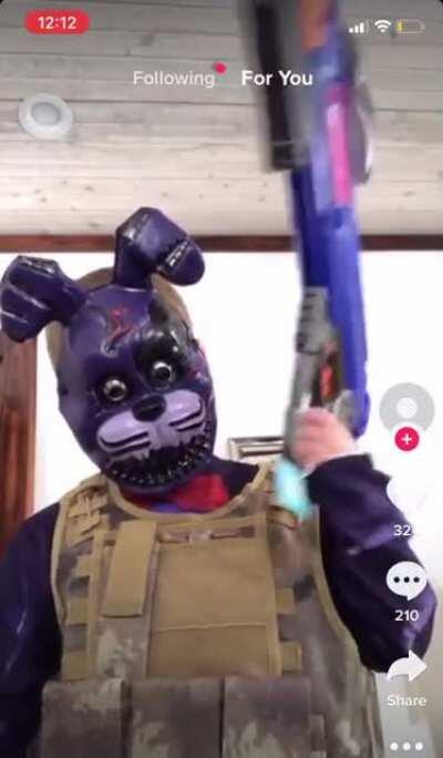 He can have his fun but I couldn’t help laughing