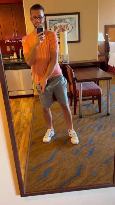 I snuck this in at the hotel while my wife was in the shower