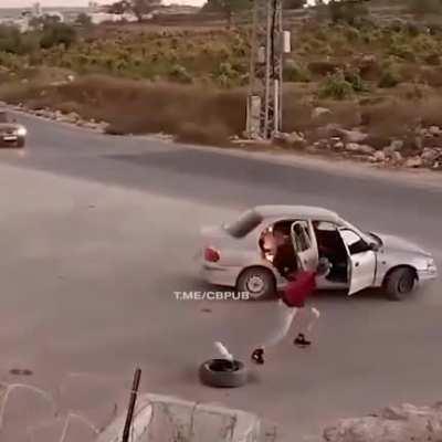 Trying to commit arson