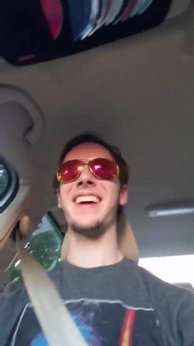 Stuck in traffic for three hours for something I had the wrong date for