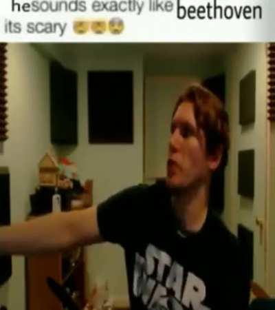 he has the most beautiful voice