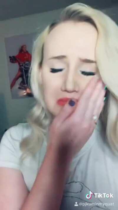 Girl is extremely upset, what happens next is completely unexpected...