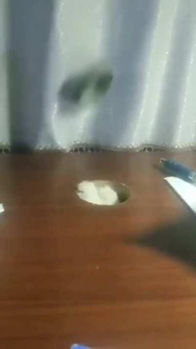 My desk.. no my desk