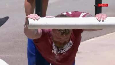 Tom Stoltman takes first place in The Titan's Turntable (World's Strongest Man)