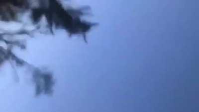 Ukrainian POW getting executed after he was castrated by RU army