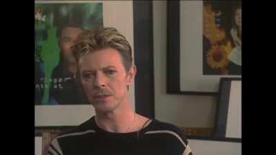 David's voice to relaxing music