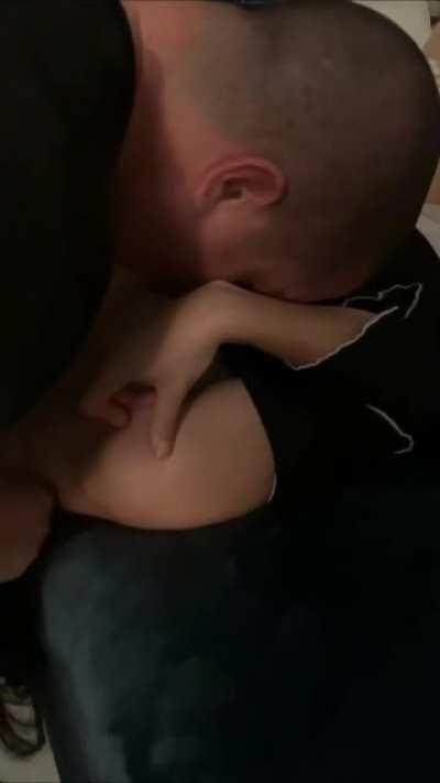 My boyfriend had some fun with our Tinder date. We took her to the boardwalk first then back to the room to face fuck her 🥰