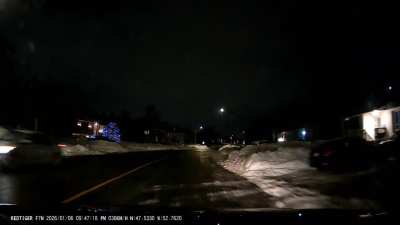 [Canada] Idiots racing end down the road, cutting between the oncoming car and I.