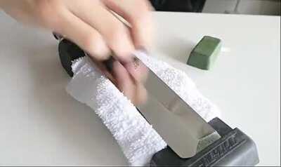 Restoring rusty 3$ traditional Japanese knife