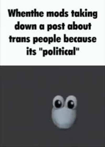 Me when hypocritical mods